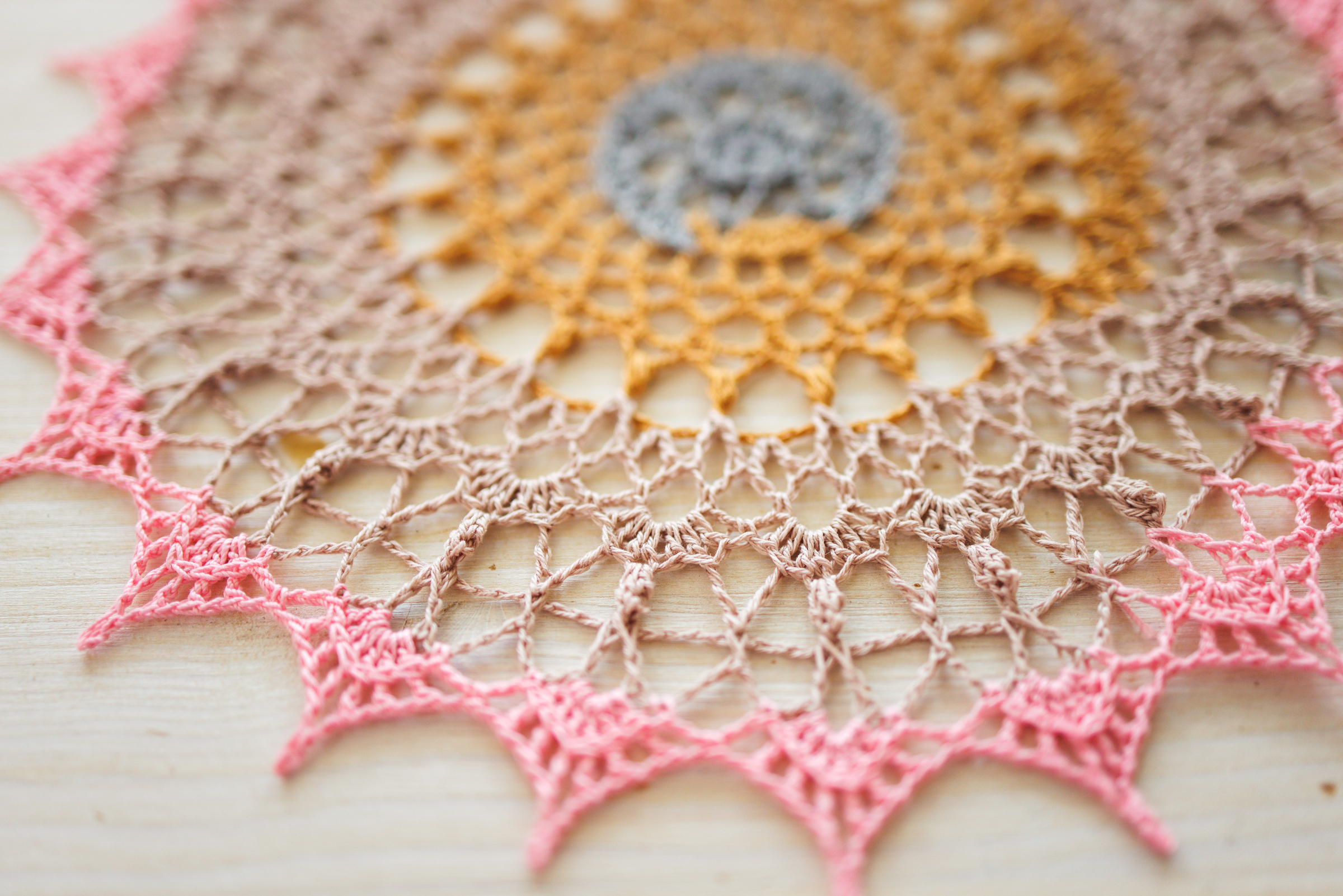 Colorful doily, June, 27 cm - Image 5