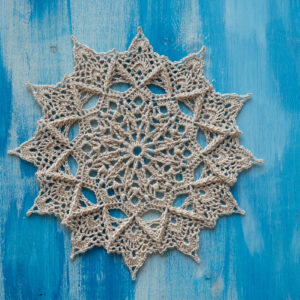 PDF Mayela doily crochet pattern