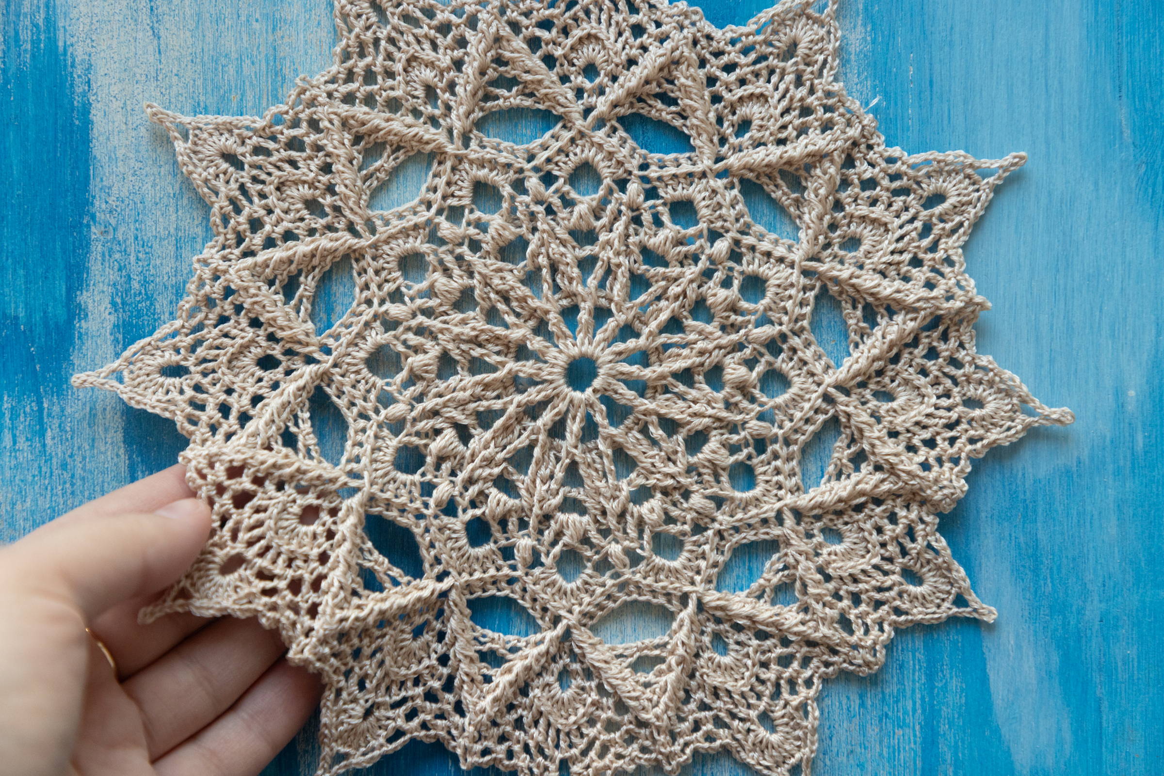 PDF Mayela doily crochet pattern - Image 7
