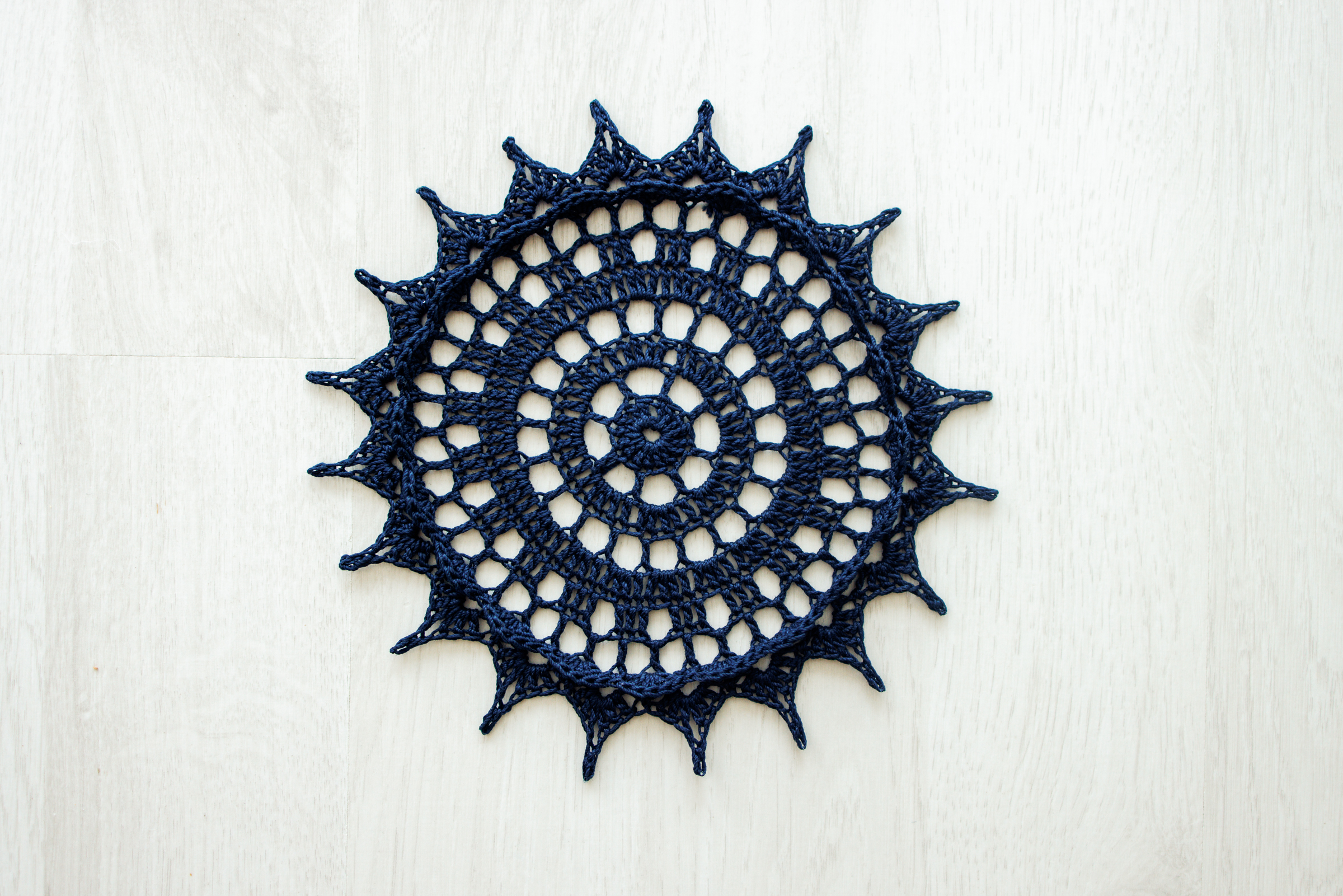 Lilo doily – free crochet pattern