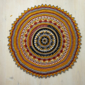 PDF Gaga doily crochet pattern