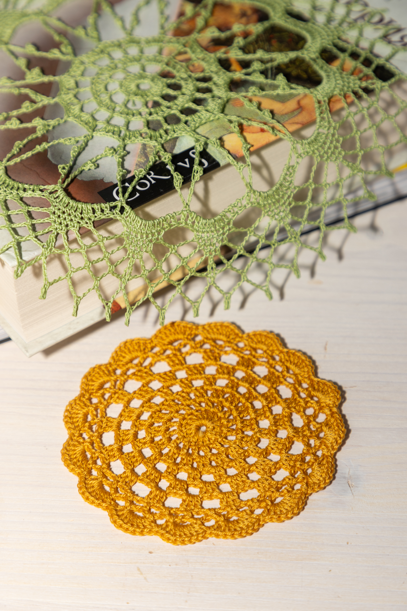 Crochet coaster, 10 cm - Image 6