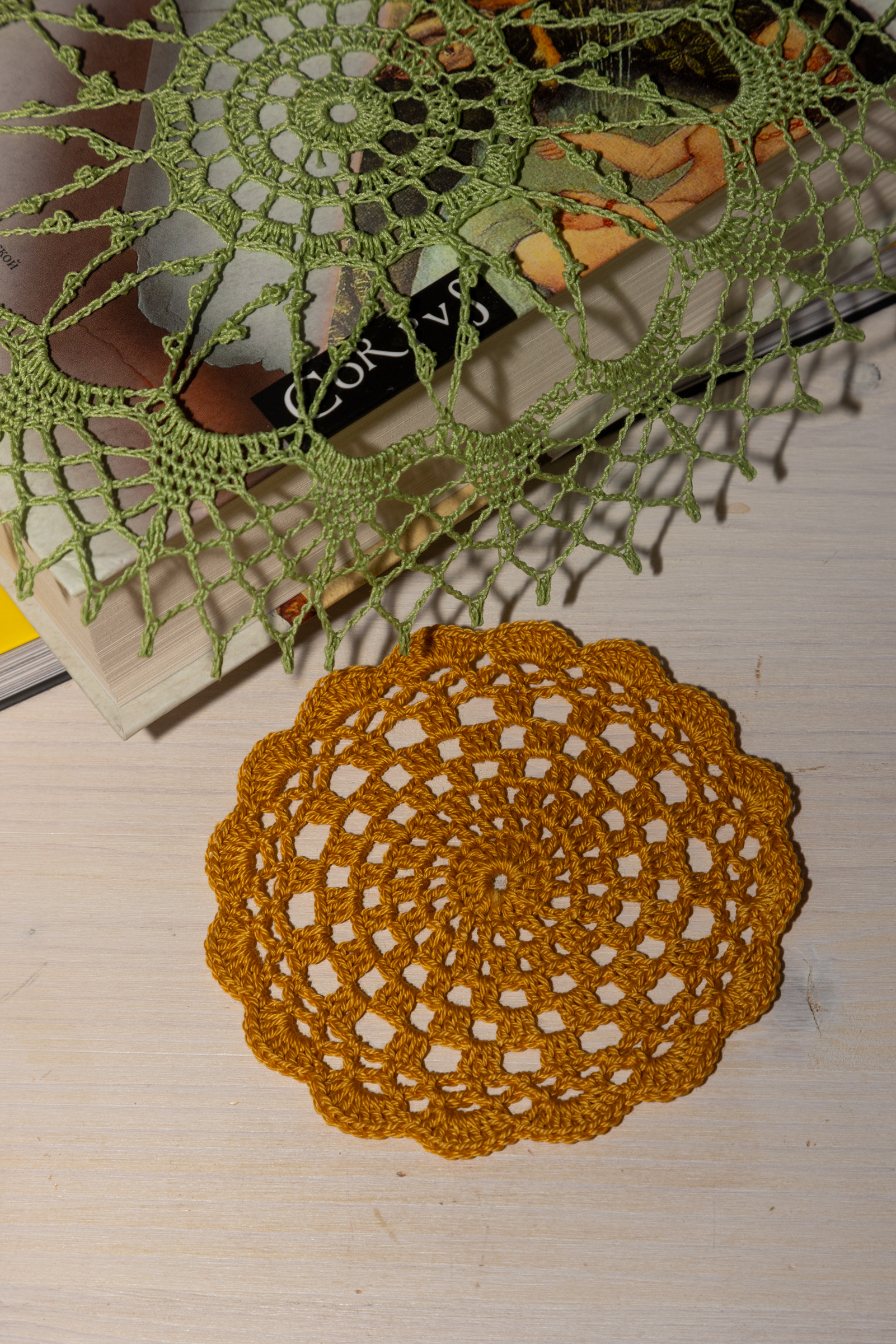 Crochet coaster, 10 cm - Image 7