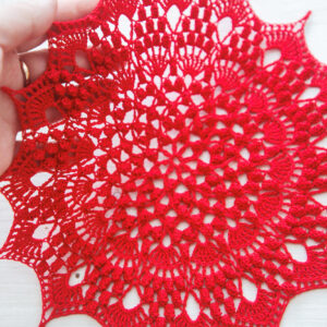 PDF Ursula doily crochet pattern