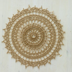 PDF Jasmine doily crochet pattern