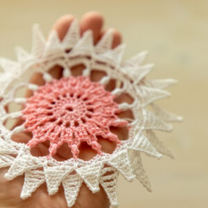 PDF Ashley doily crochet pattern