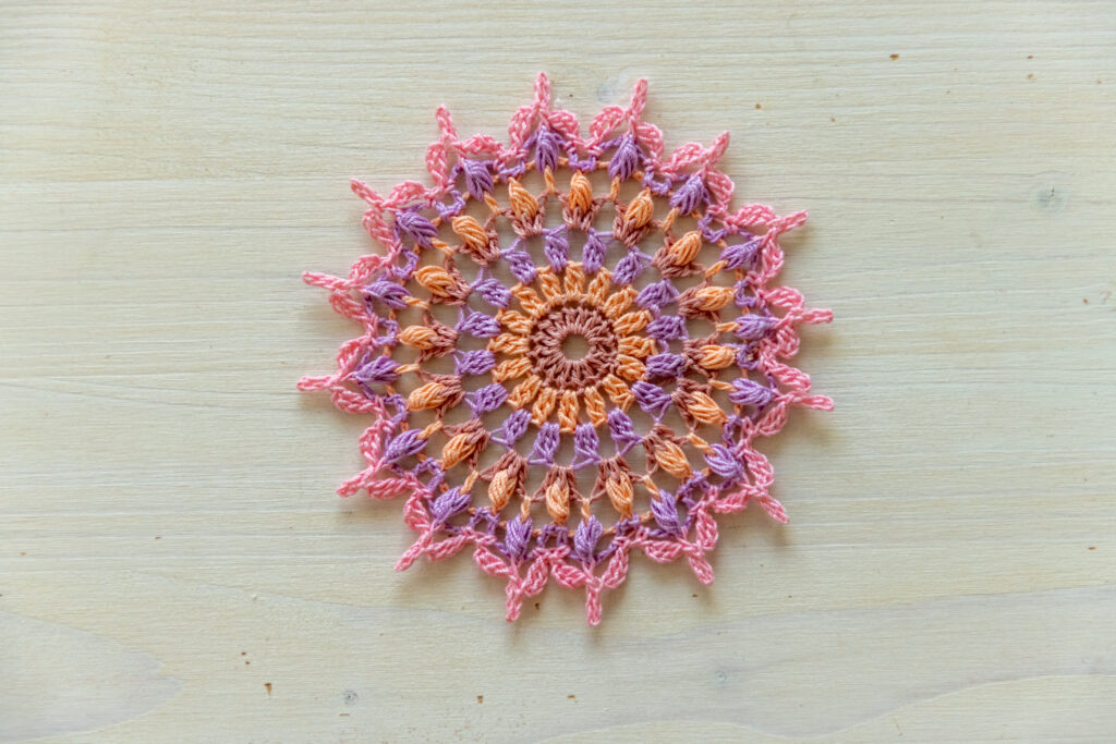 PDF Esimene doily crochet pattern