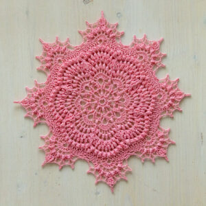 PDF Blanche doily crochet pattern