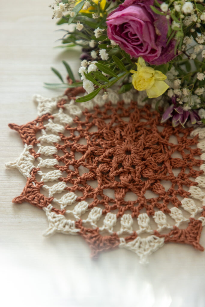 PDF Mabota doily crochet pattern
