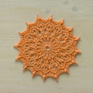 PDF Sedma doily crochet pattern