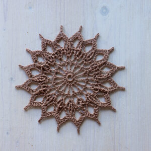 PDF Sixth doily crochet pattern