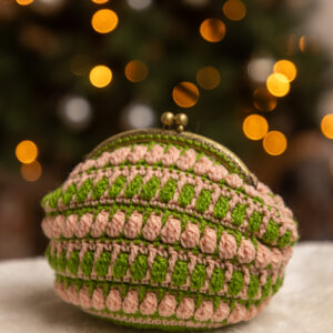 Vintage style crochet coin purse, Hermiona