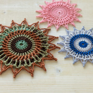 PDF Cuarta doily crochet pattern