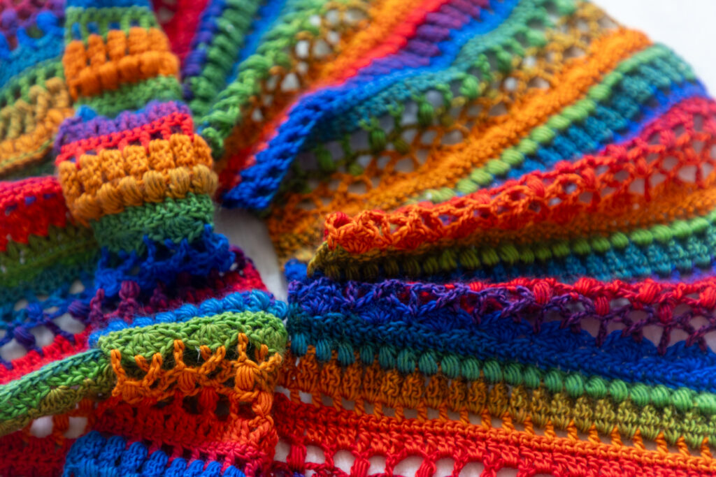 PDF Gaga scraf crochet pattern