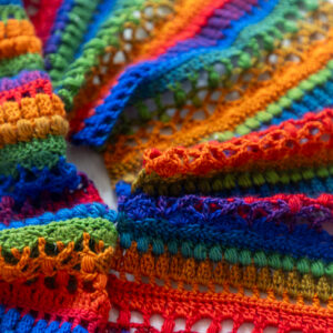 PDF Gaga scraf crochet pattern