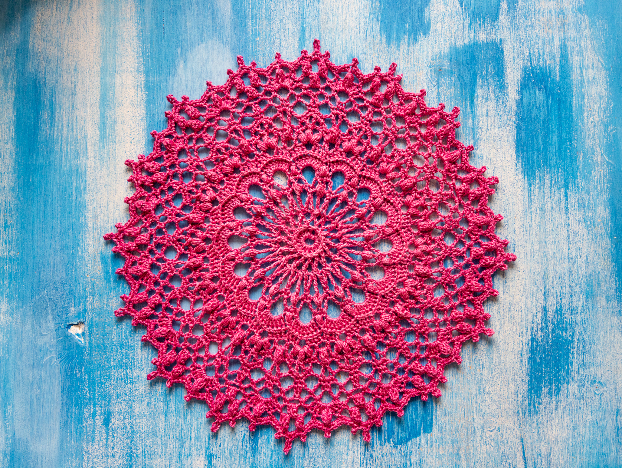 PDF Claire doily crochet pattern