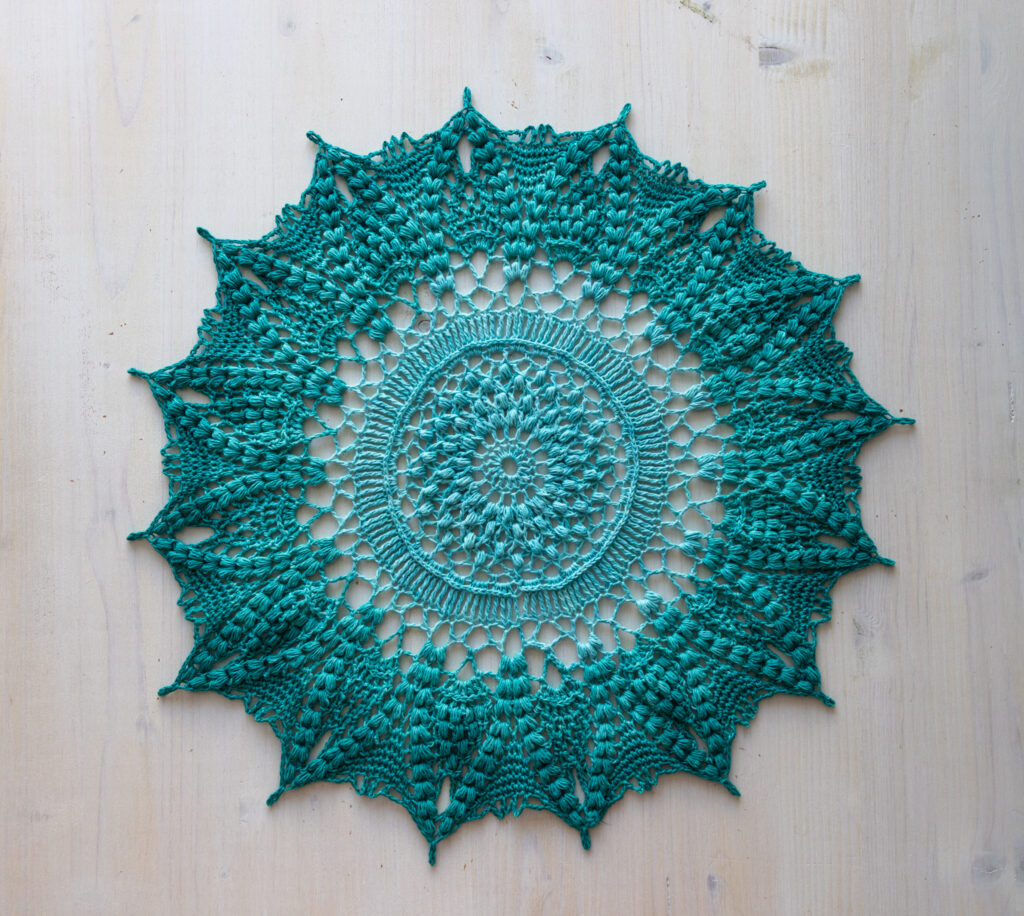 PDF Mirissa doily crochet pattern