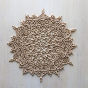 PDF Polly doily crochet pattern