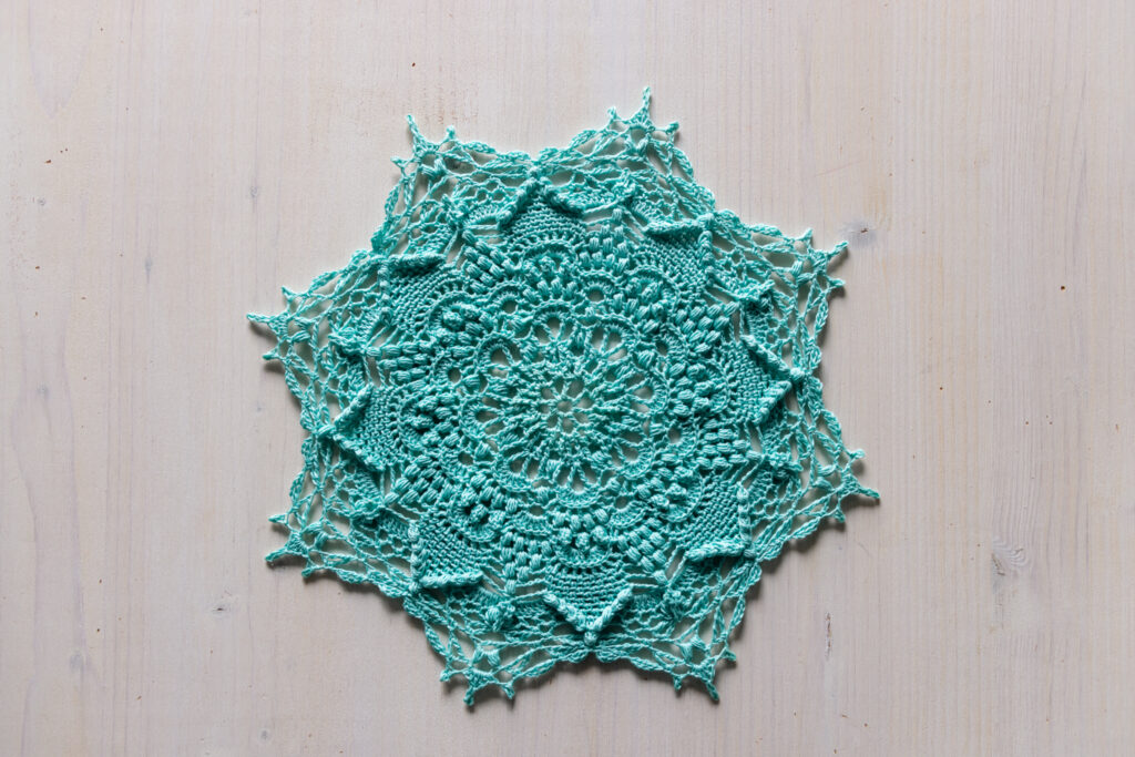 PDF Abigail doily crochet pattern