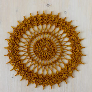 PDF Malina doily crochet pattern
