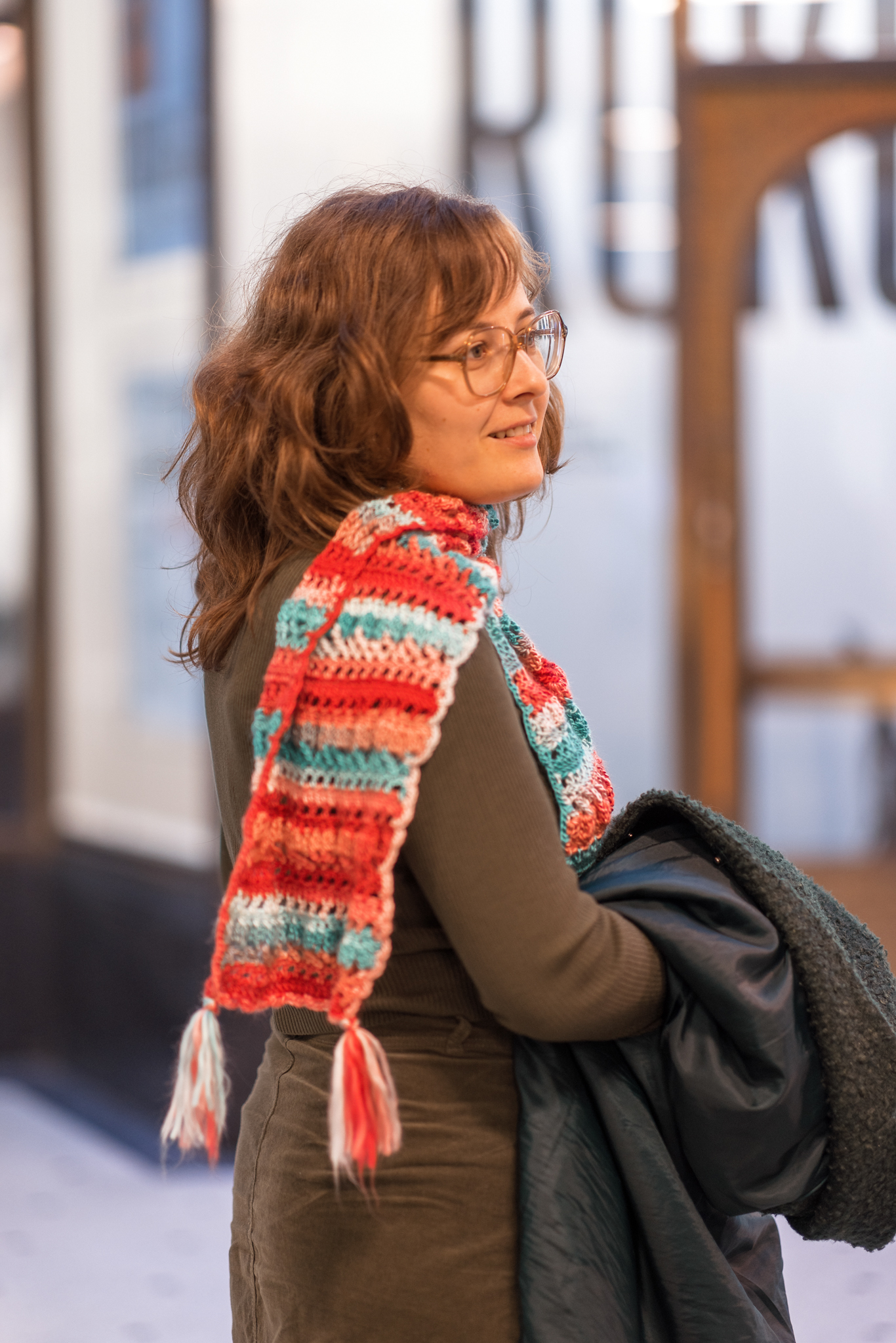 PDF Rachel scarf crochet pattern