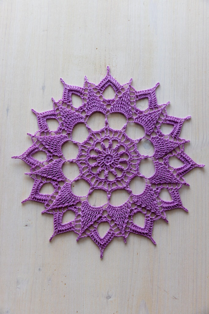 PDF Fleur doily-14 rounds