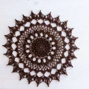 PDF Aurelia doily crochet pattern