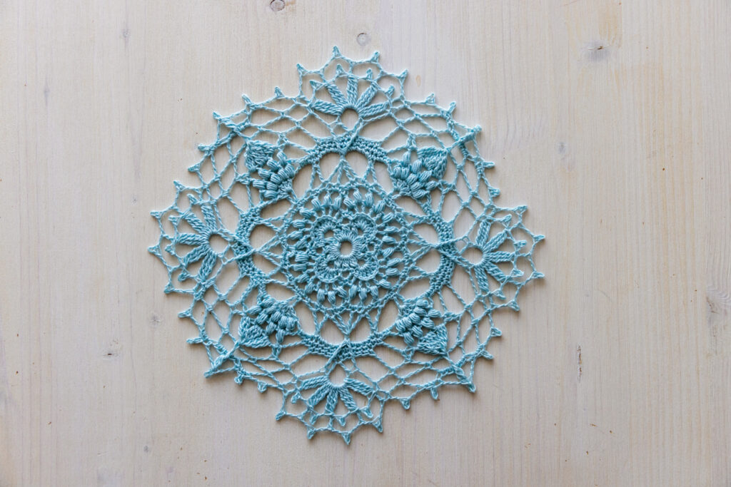 PDF Monterey doily crochet pattern