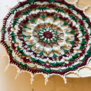 PDF Vixen doily crochet pattern