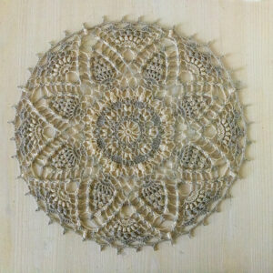 PDF Windy doily crochet pattern - 24 rounds