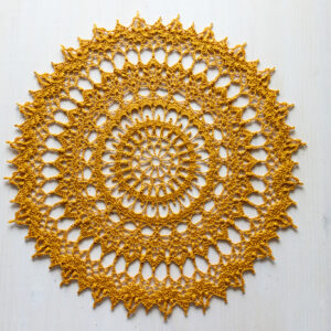PDF Radmila doily crochet pattern