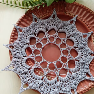 PDF Judita doily crochet pattern