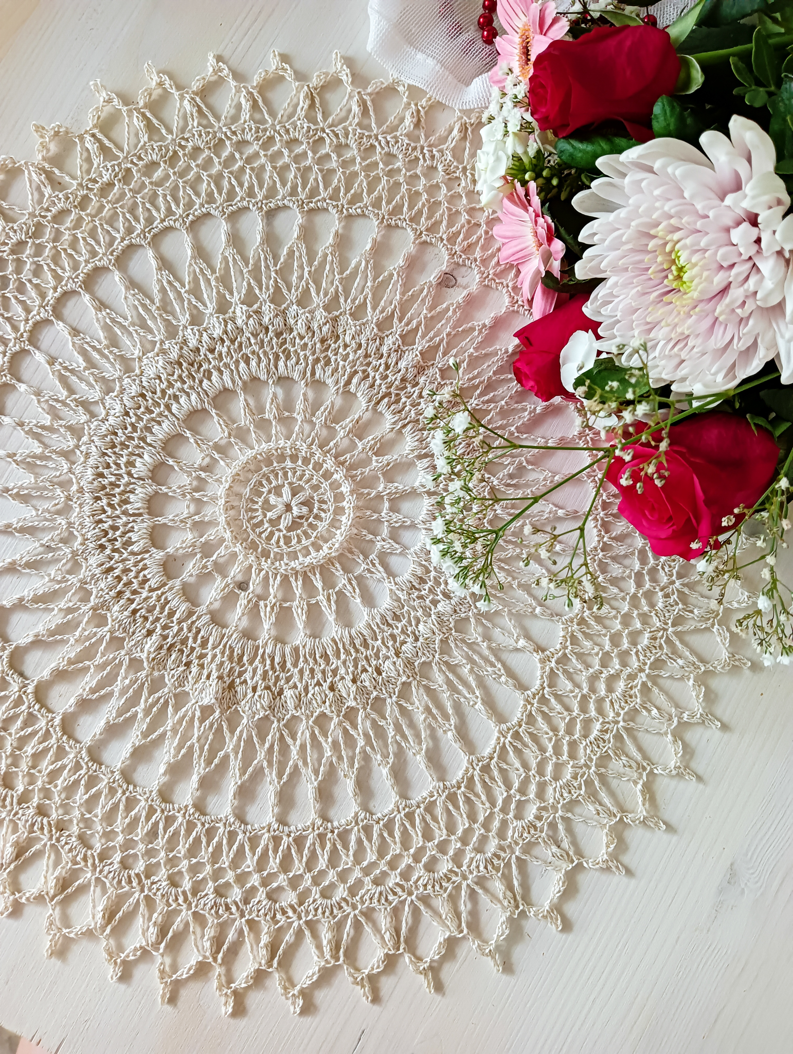 PDF Evelína doily - quick and easy crochet pattern - Image 2