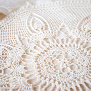 PDF Adriana doily crochet pattern