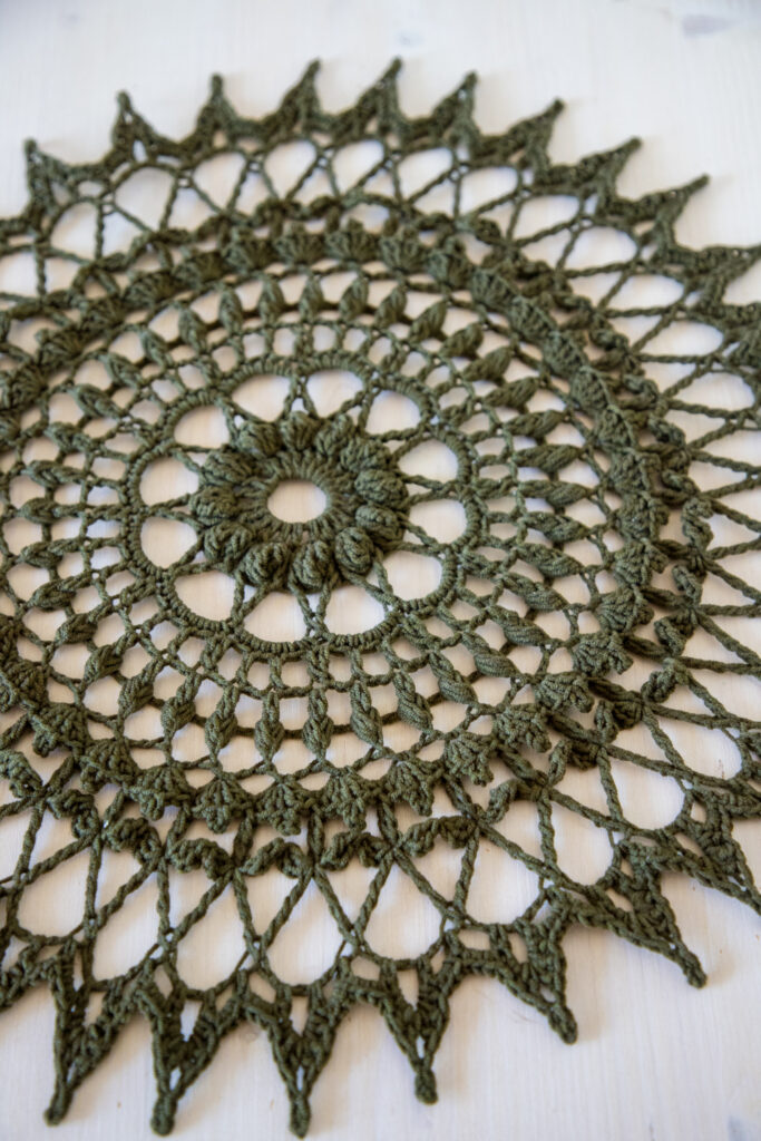 PDF Ladislava doily crochet pattern