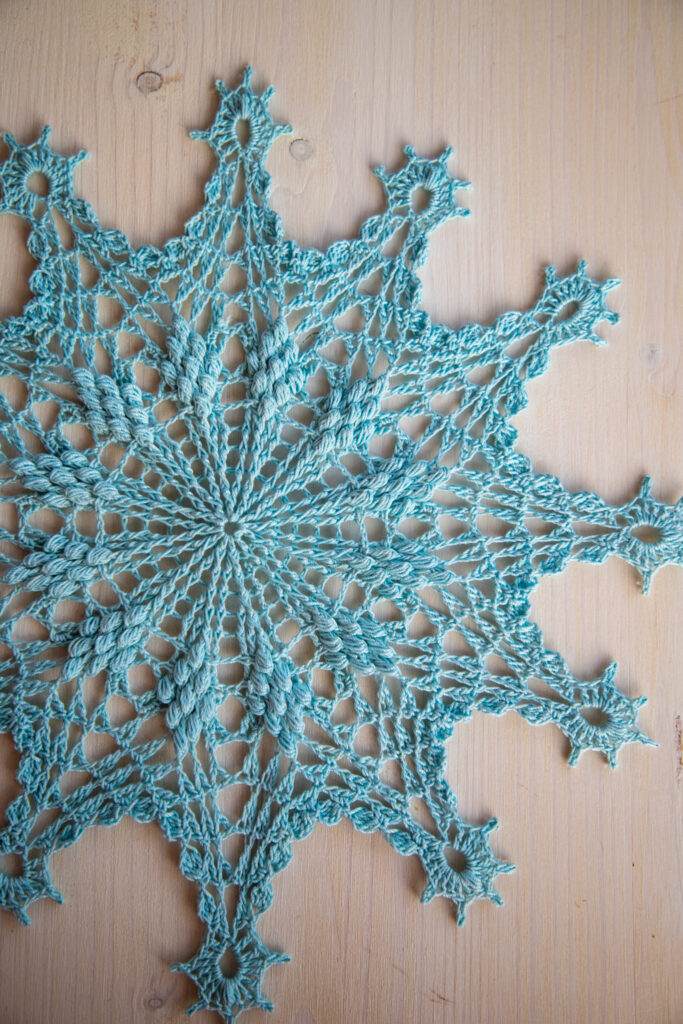 PDF Beáta doily crochet pattern