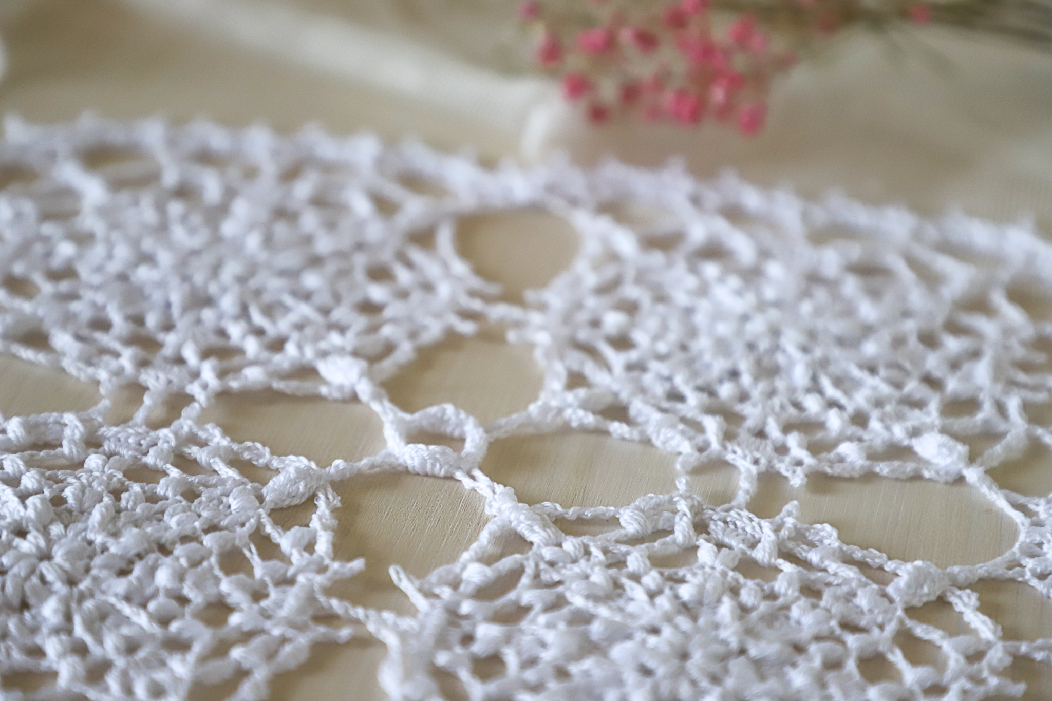 Square crochet doily Alida, 30 x 30 cm - Image 6