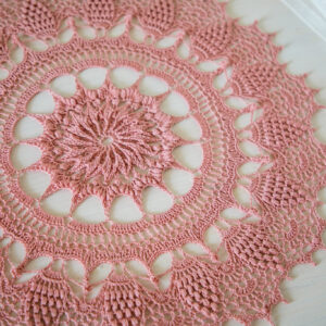PDF Lucia doily crochet pattern