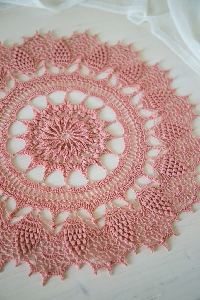 PDF Lucia doily crochet pattern