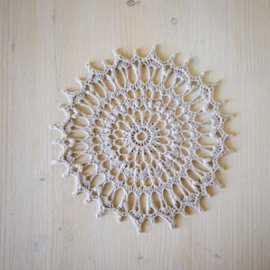 PDF Kornélia doily crochet pattern