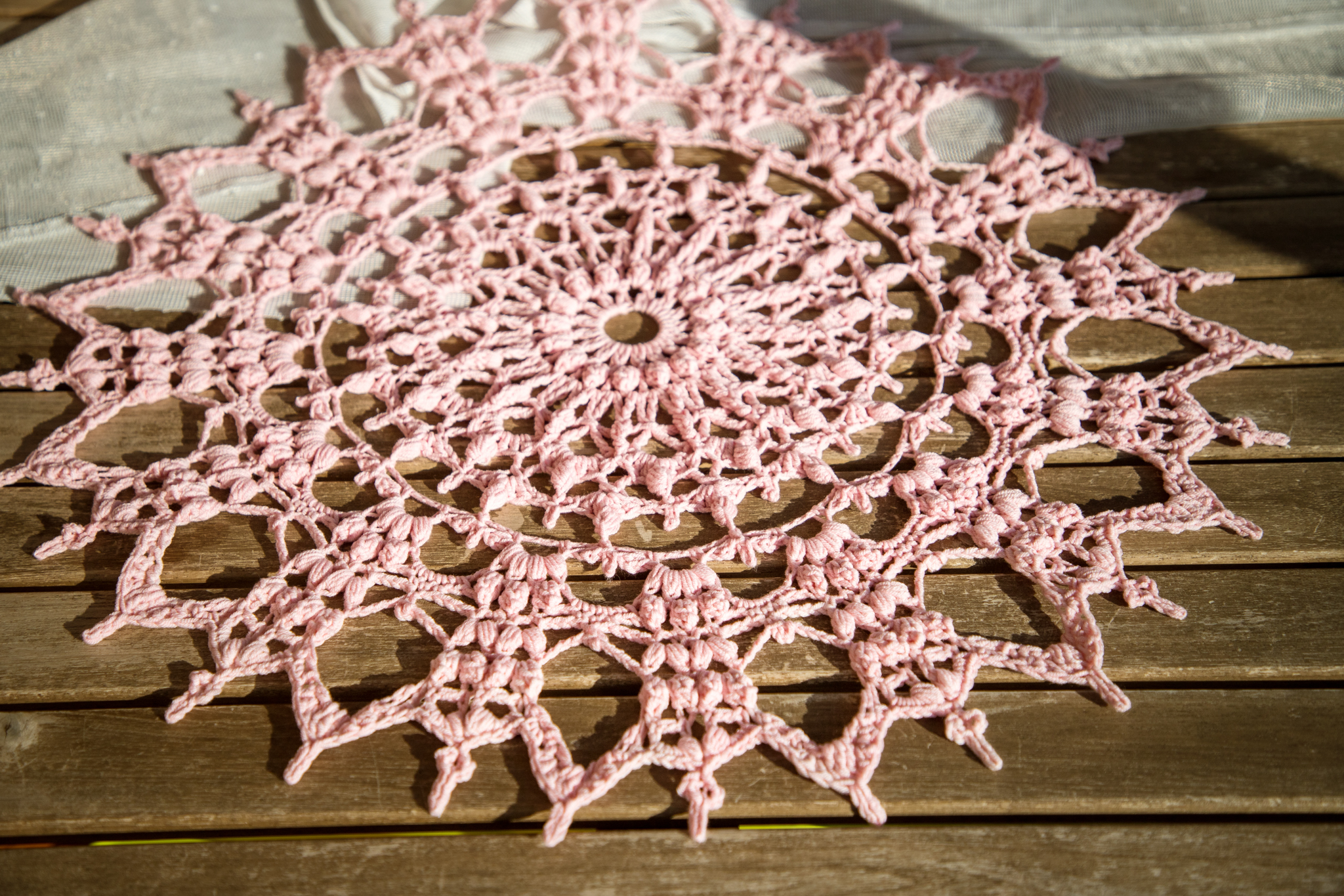 PDF Iveta crochet doily pattern