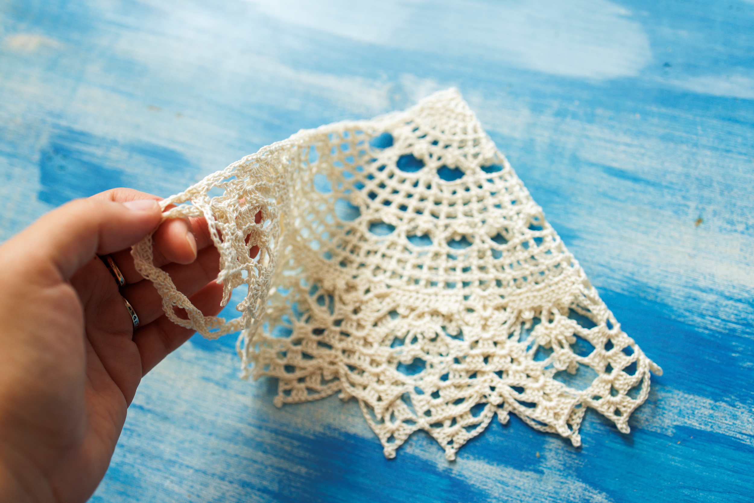Lace headscarf - Image 5