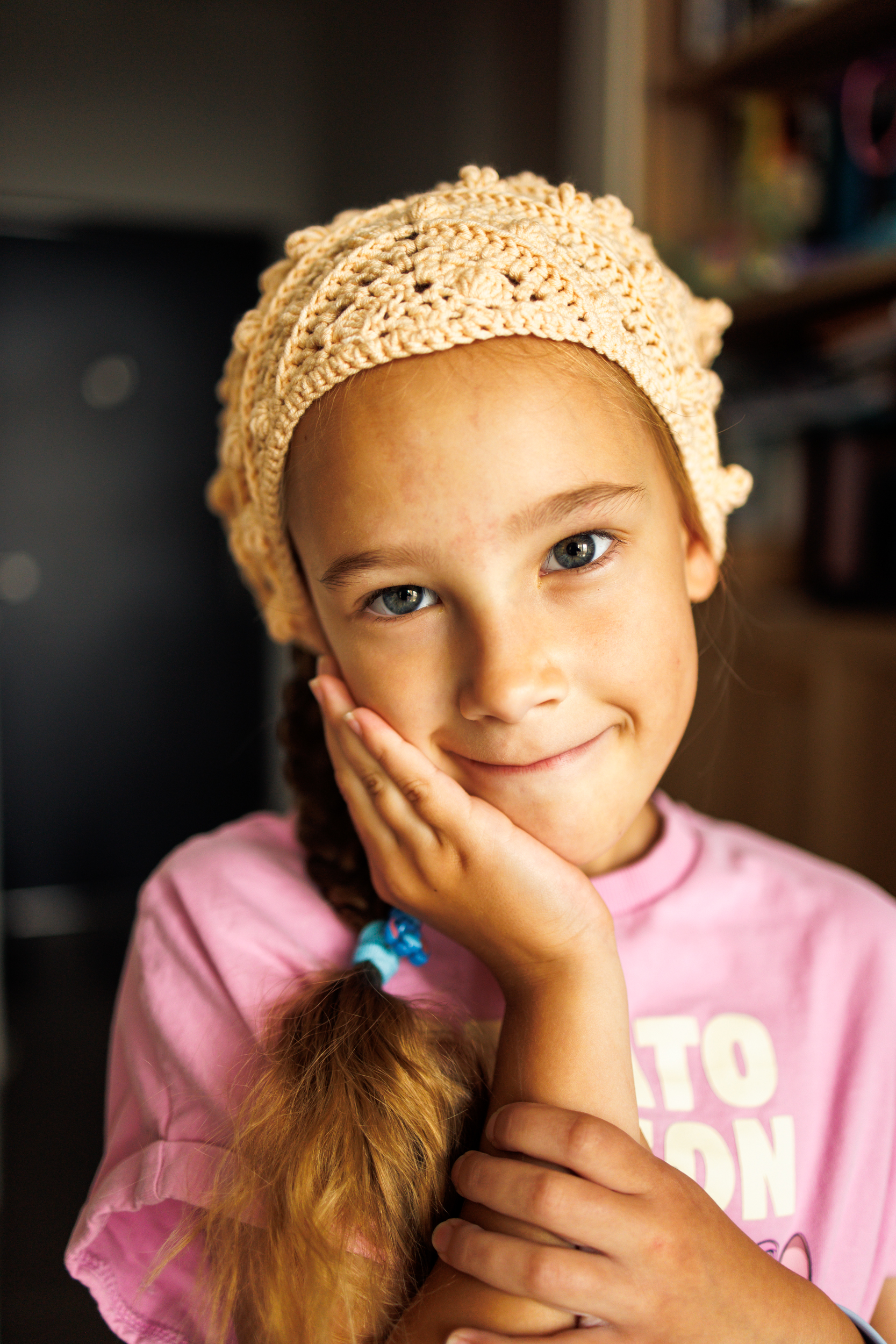 Textured crochet headscarf - Image 6