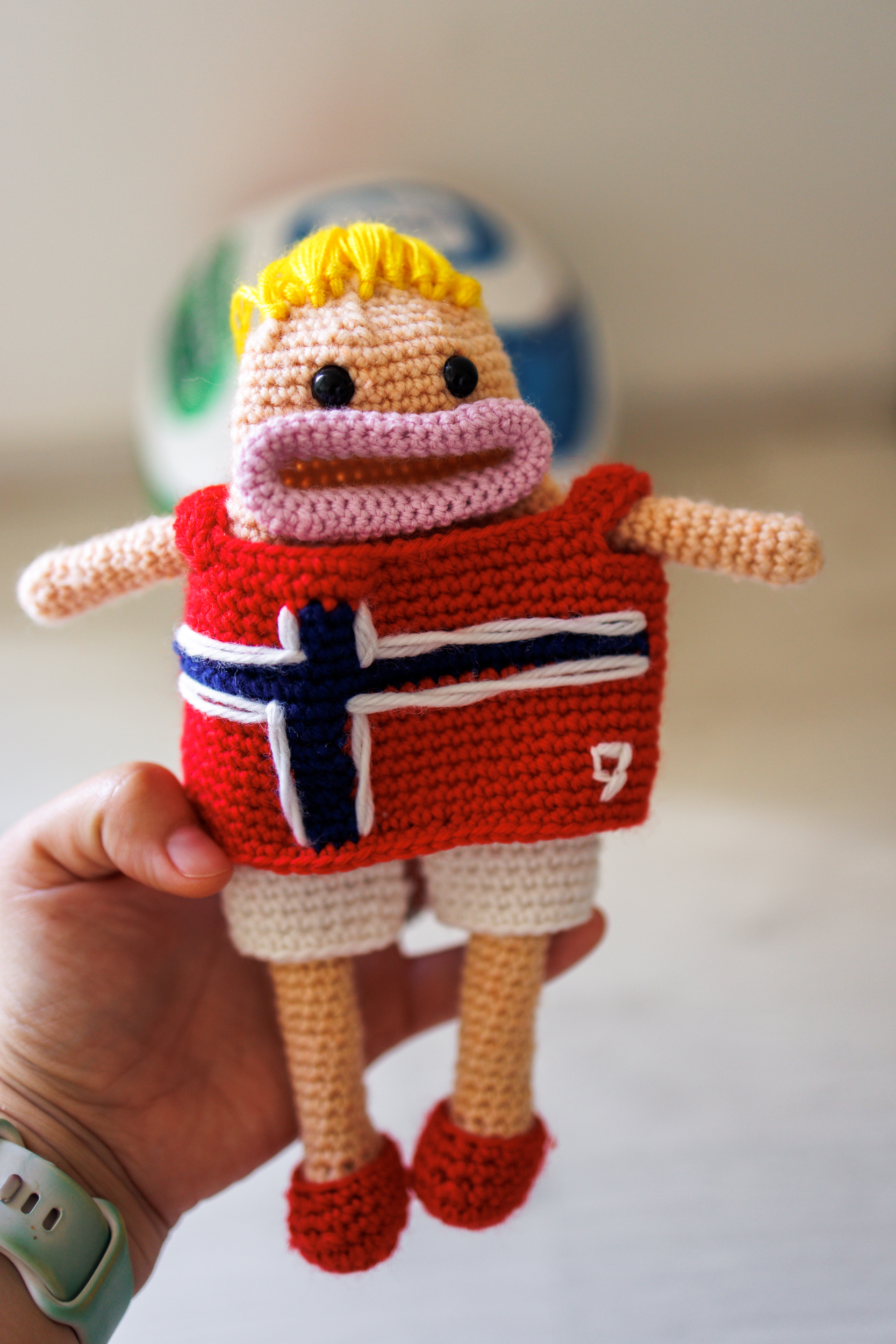Crocheted Erling Haaland - Image 2