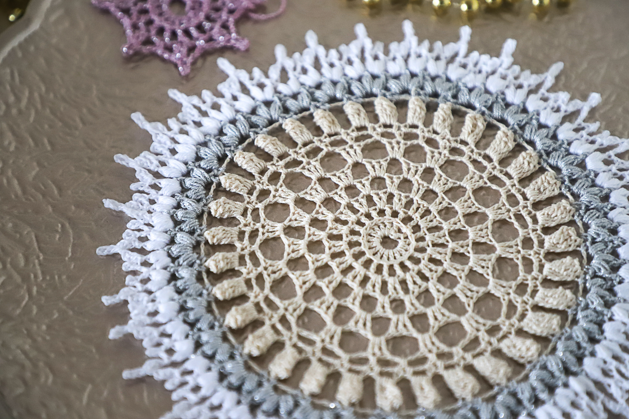Happy New Year doily - Image 3
