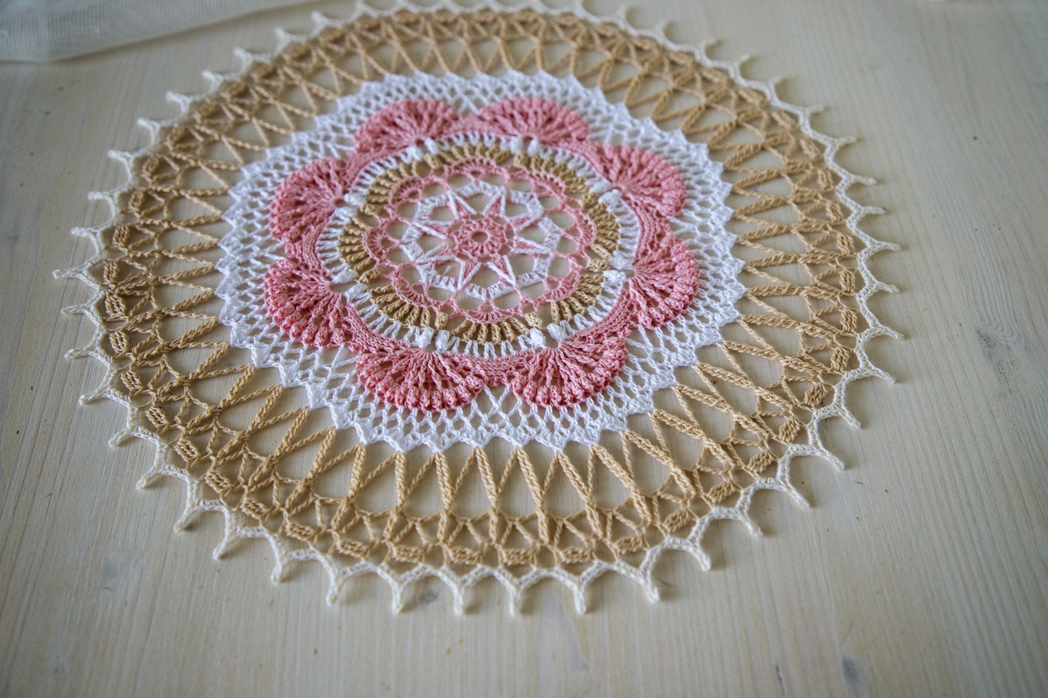 Crochet doily Sona, 35 cm - Image 7