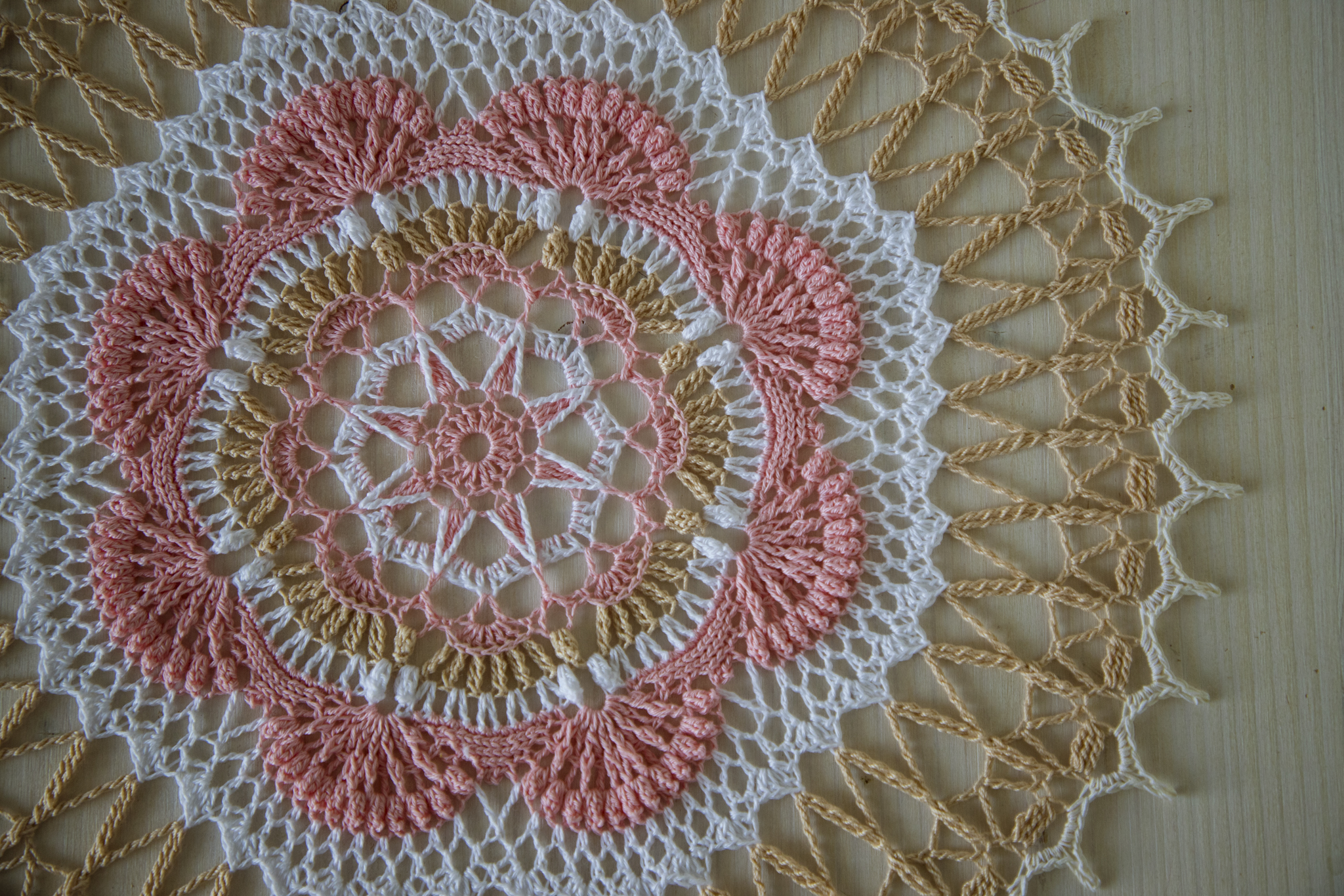 Crochet doily Sona, 35 cm - Image 5