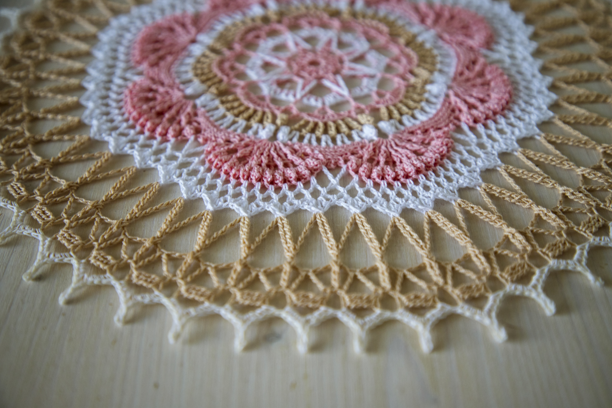 Crochet doily Sona, 35 cm - Image 4