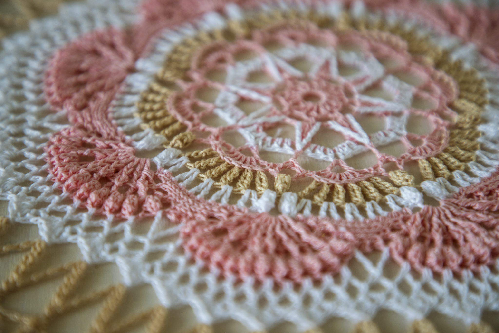 Crochet doily Sona, 35 cm - Image 3