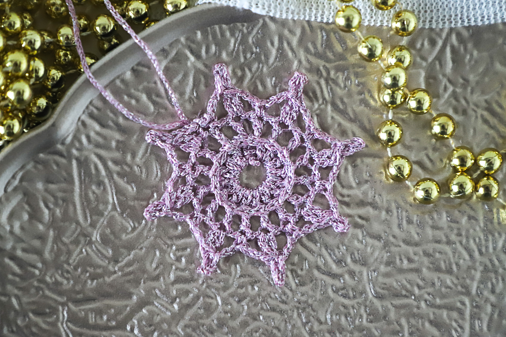 PDF Super quick and easy crochet snowflake pattern - Image 3